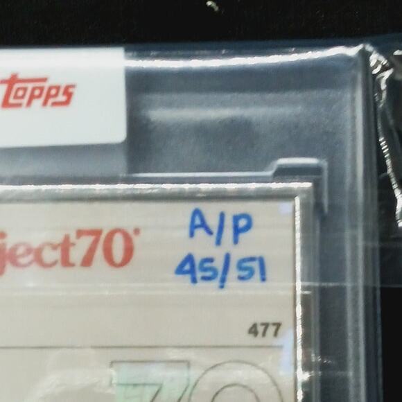 Topps Project70® Artist Proof Card 477 -1992 David Wright by New York Nico 45/51 - Picture 5 of 6